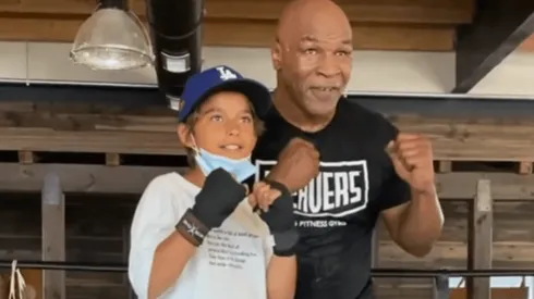 Mike Tyson al final era un tierno y entrenó al hijo de Arturo Gatti