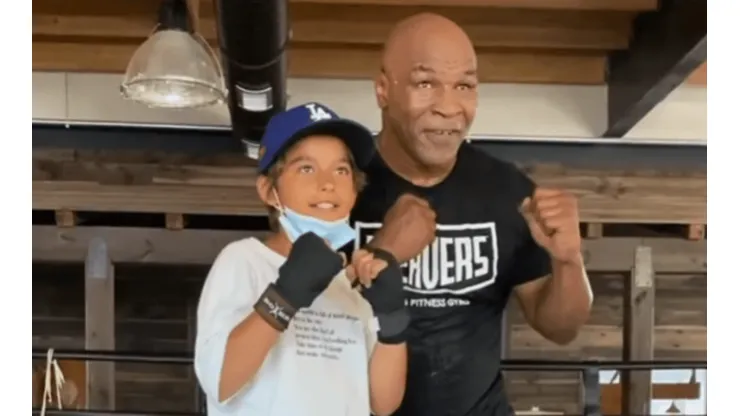 Mike Tyson al final era un tierno y entrenó al hijo de Arturo Gatti