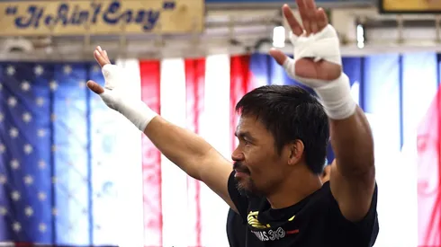 Manny Pacquiao dejó claro que si hay peligro, le gusta más