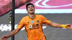 Raúl Jiménez, cada vez más cerca de volver a estar en óptimas condiciones.