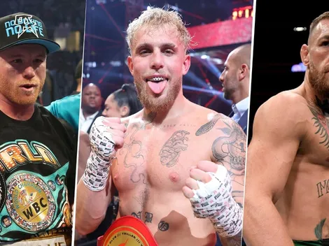 Canelo Álvarez y Conor McGregor integran la lista de nombres a golpear de Jake Paul