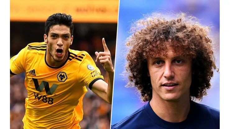 El mensaje de David Luiz a Raúl Jiménez.