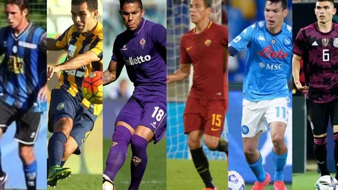 Los seis mexicanos que han llegado a la Serie A.