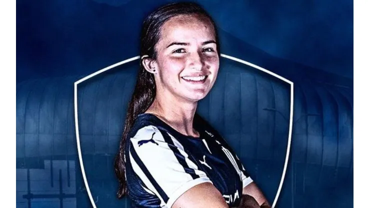 Valeria del Campo, la primera futbolista extranjera en la historia de Rayadas.