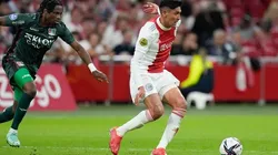 Edson Álvarez fue titular y salió al minuto 77.