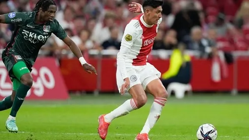 Edson Álvarez fue titular y salió al minuto 77.