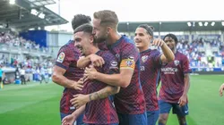 Huesca venció 2-0 al Eibar en el debut oficial de Nacho Ambriz como su DT.
