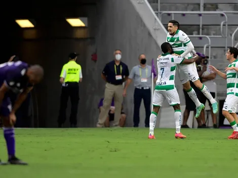Santos superó con poco a Orlando City y avanzó a semifinales