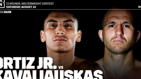 Vergil Ortiz vs Egidijus Kavaliauskas: Fecha, hora y canal para ver en directo la pelea