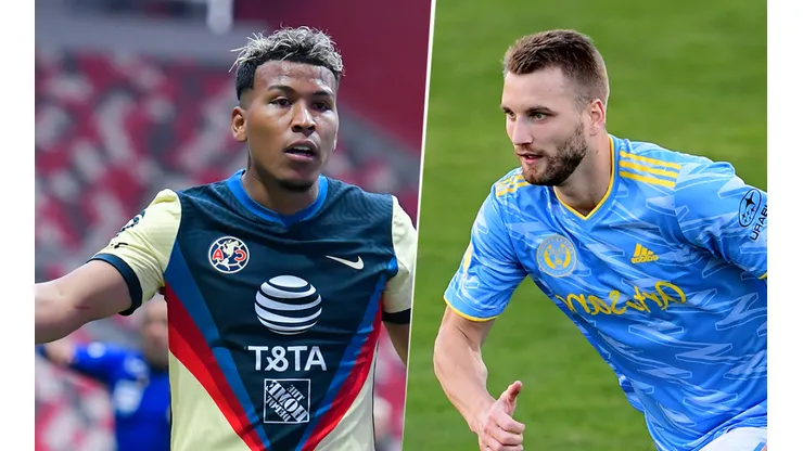 América vs. Philadelphia Union por la SEMIFINALES de la Concachampions. (Imago 7 y Getty Images)