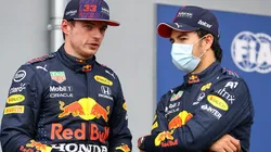 Max Verstappen y Checo Pérez, pilotos de Red Bull Racing.