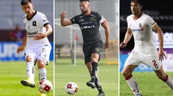 Martín Rea, Elio Castro y Gastón Sauro, tres defensas centrales que quedaron libres.