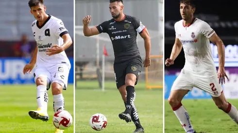 Martín Rea, Elio Castro y Gastón Sauro, tres defensas centrales que quedaron libres.