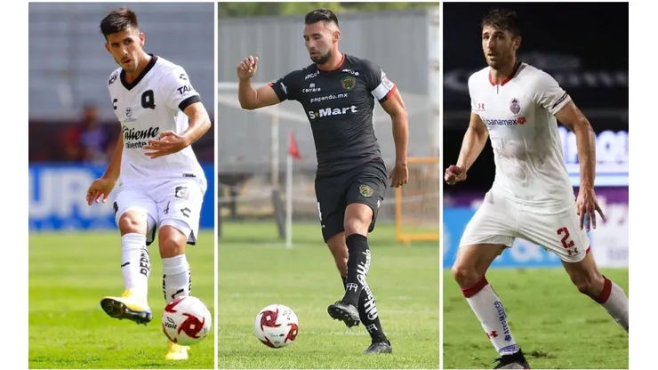 Martín Rea, Elio Castro y Gastón Sauro, tres defensas centrales que quedaron libres.