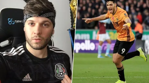 Raúl Jiménez fue enmarcado en la pared de Zabalive.