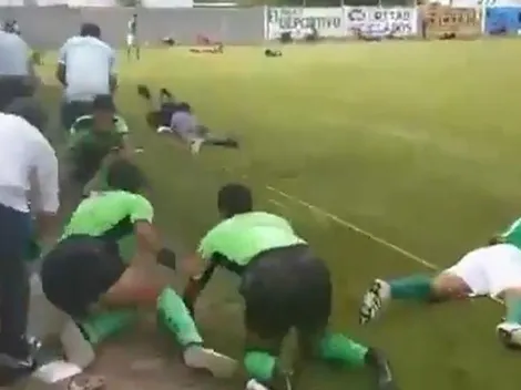 Asesinan a tres personas en pleno partido de futbol en León