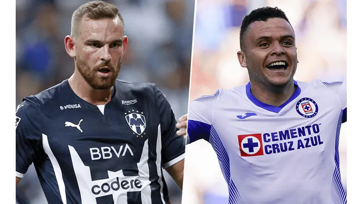 Monterrey, con Vincent Janssen, y Cruz Azul, con Jonathan Rodríguez, se enfrentarán por la Concachampions. (Fotos: Imago7).