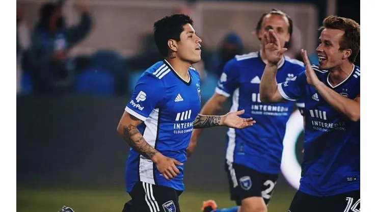 Eduardo López y un nuevo gol por la Major League Soccer.