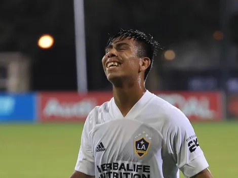 Efraín Álvarez anotó un golazo en su regreso al LA Galaxy