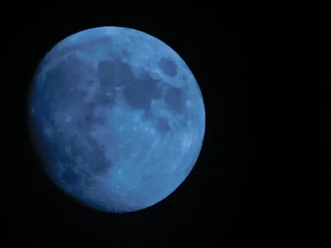 Hoy será la Luna llena de agosto, llamada Luna azul