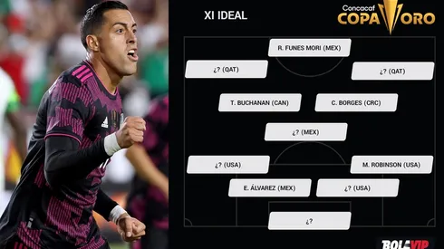 El XI ideal de Concacaf en esta Copa Oro