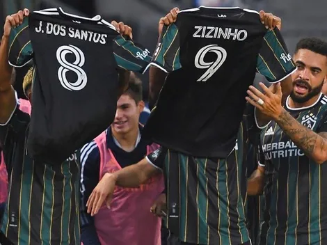 Golazo de chilena del Galaxy y dedicatoria a Zizinho Dos Santos