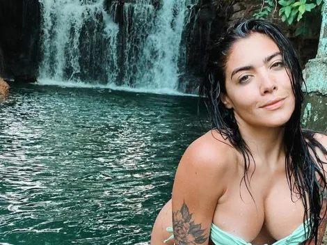 Erika Fernández realizó un baile con la playera de Monterrey y enloqueció a sus seguidores