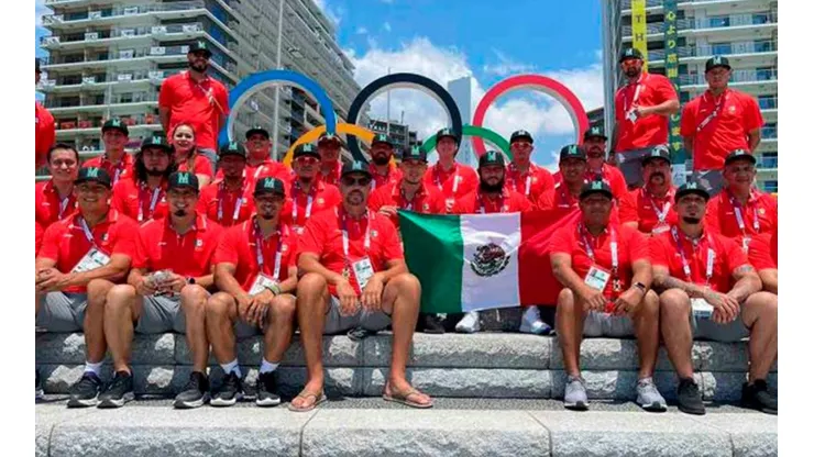 Polémica por una foto de la Selección Mexicana de Beisbol antes del debut olímpico