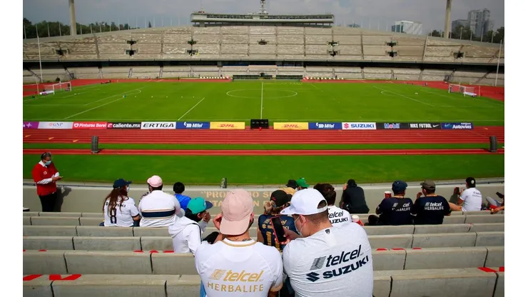 Pumas no recibe aficionados desde marzo de 2020.