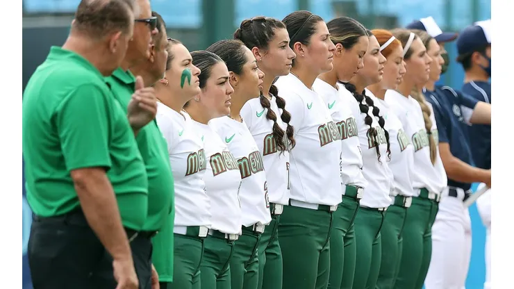 México vs. Estados por sóftbol femenil en Juegos Olímpicos Tokio 2020 por el segundo partido de la primera fase (Fuente: Getty Images)