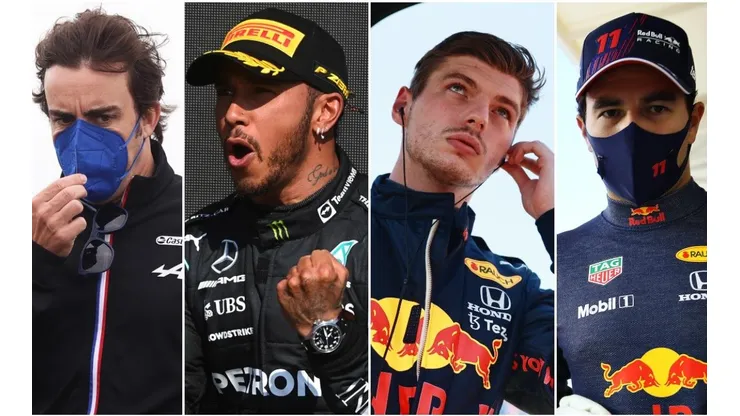 Los pilotos con más ingresos en la temporada 2021.