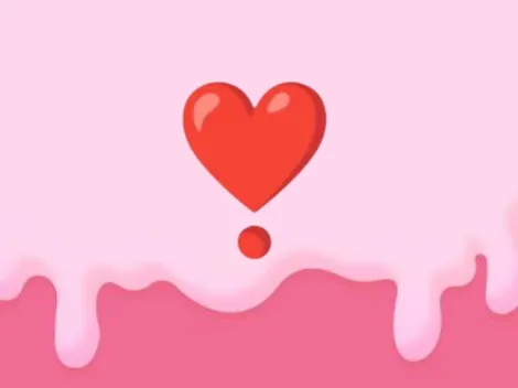 El significado del emoji de corazón con punto rojo de WhatsApp