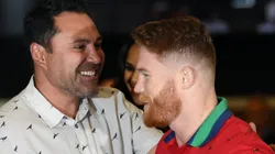 Oscar De La Hoya hizo a un lado el rencor y saludó a Canelo Álvarez por su cumpleaños