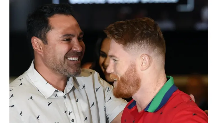 Oscar De La Hoya hizo a un lado el rencor y saludó a Canelo Álvarez por su cumpleaños
