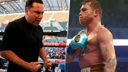Oscar De La Hoya llamó desagradecido al Canelo Álvarez