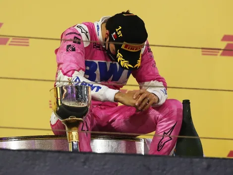 Checo Pérez fue relegado al último lugar