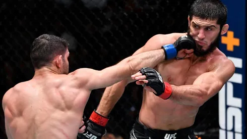 Islam Makhachev brilló en Las Vegas.