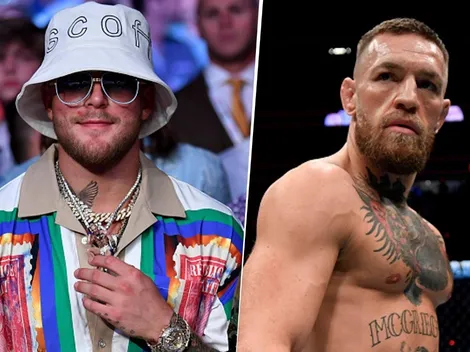 El collar que usó Jake Paul para burlarse de Conor McGregor