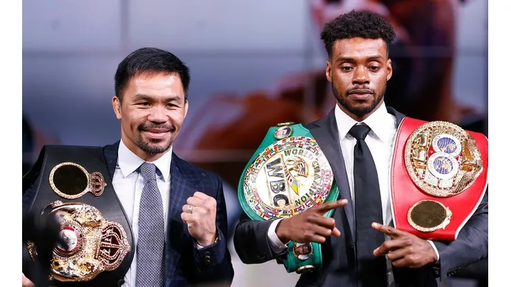 Manny Pacquiao dijo que Errol Spence es mejor que Floyd Mayweather