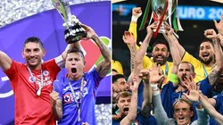 Cruz Azul celebró a Italia campeón de la Eurocopa 2021.