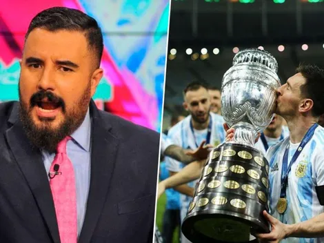 Álvaro Morales fue lapidario con la final de Lionel Messi