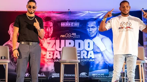 Gilberto Ramírez y Sullivan Barrera están listo para mañana.