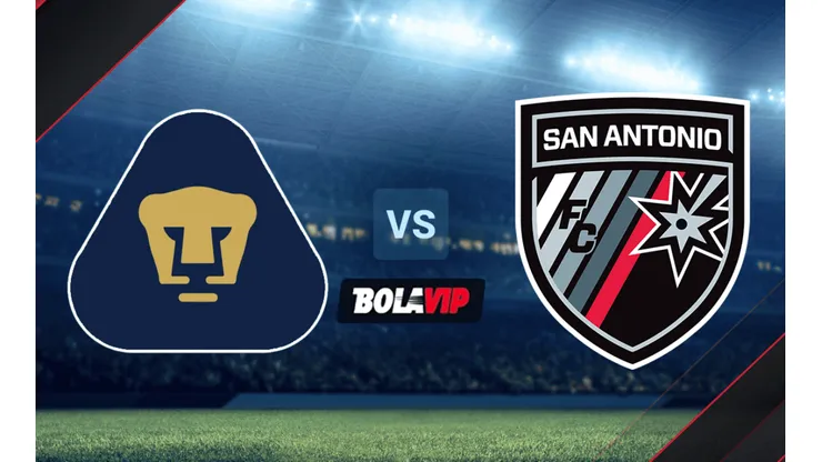 Pumas UNAM vs. San Antonio FC por un amistoso de pretemporada