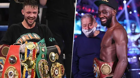 Josh Taylor volvió a poner en la mira a Terence Crawford