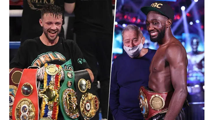 Josh Taylor volvió a poner en la mira a Terence Crawford