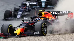 Checo Pérez cometió un error que lo alejó del podio en Austria