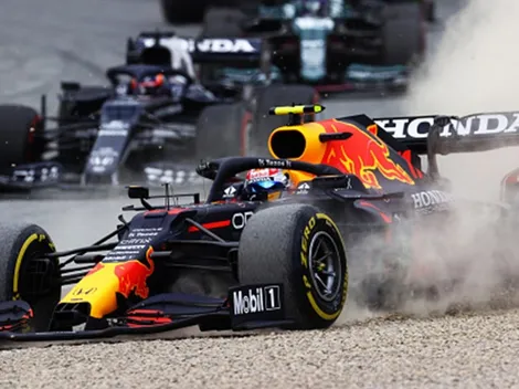 Checo Pérez cometió un error que lo alejó del podio en Austria