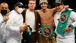 Canelo tuvo un sparring con el hermano de Ryan Garcia. (Foto: Getty)