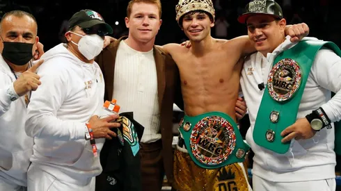 Canelo tuvo un sparring con el hermano de Ryan Garcia. (Foto: Getty)