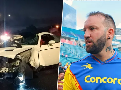 Vuoso explicó lo que realmente ocurrió previo al impactante choque con su auto